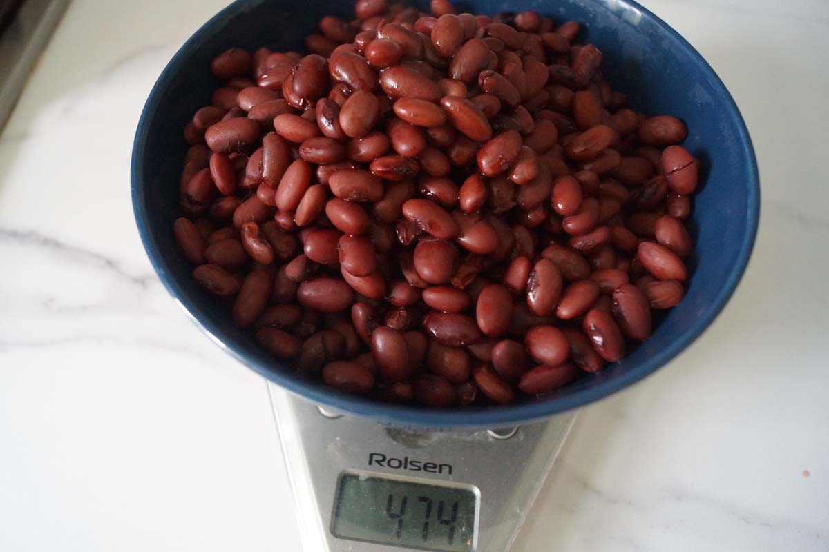 beans are boiled