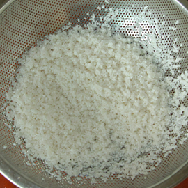how to cook dry rice for sushi
