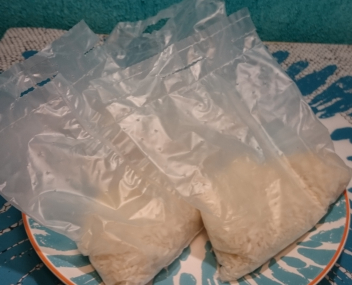 how much to cook rice in bags