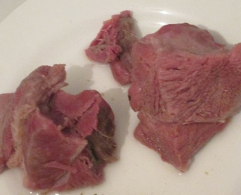 rotes Rindfleisch