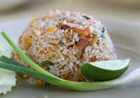 rice in pilaf /