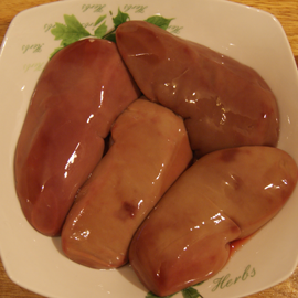 thawed washed kidneys