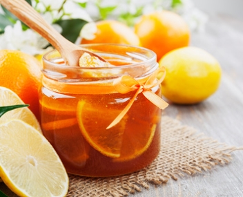 make jam from oranges and lemons