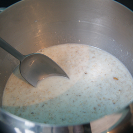 stir the porridge