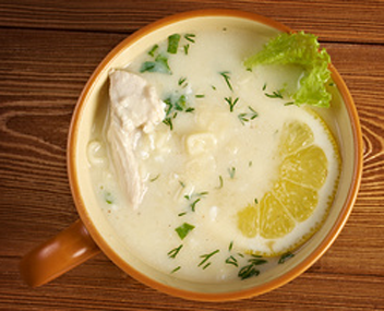 how much to cook avgolemono