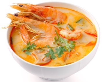 how much to cook shrimp soup