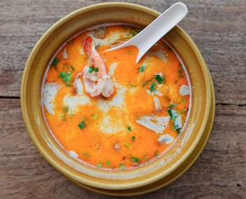 how to cook Tom Kha Kung soup