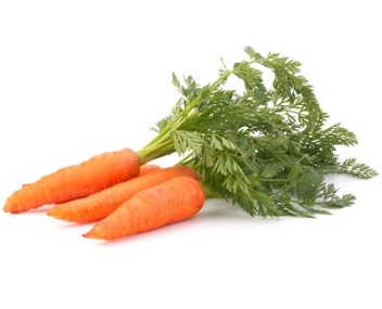 preparing carrot tops